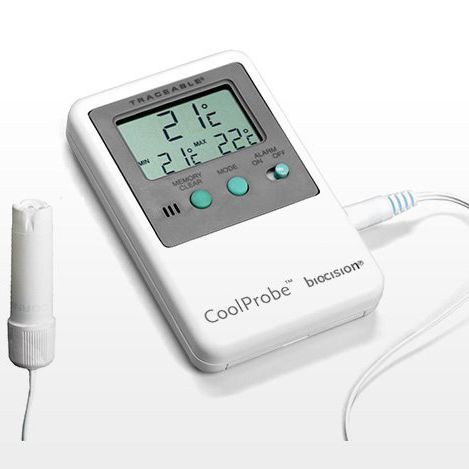 Termometro da laboratorio - CoolProbe™ CF - BioCision - digitale / con sonda / con segnale acustico