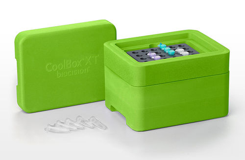 Contenitore per campioni di stoccaggio - CoolBox™ XT BCS-576 - BioCision - per tubi di microcentrifuga / senza ghiaccio
