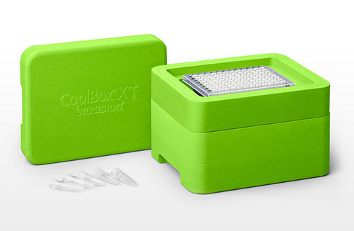 Contenitore per campioni per provette PCR - CoolBox™ XT BCS-570 - BioCision - per micropiastre PCR / per campioni biologici / senza ghiaccio