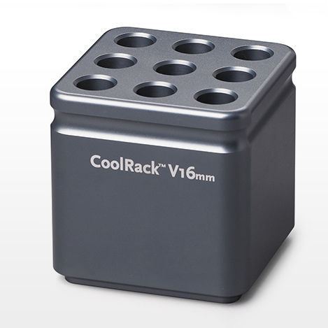 Rack da laboratorio per provette per prelievi ematici - CoolRack® V16 - BioCision - di raffreddamento