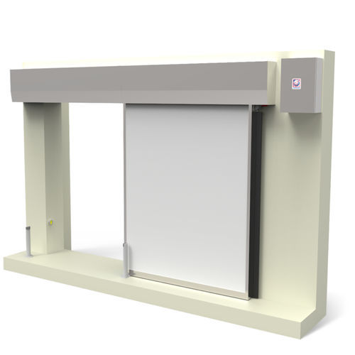 Porta di radioprotezione - SPF - Comecer - per ospedale / per medicina nucleare / scorrevole