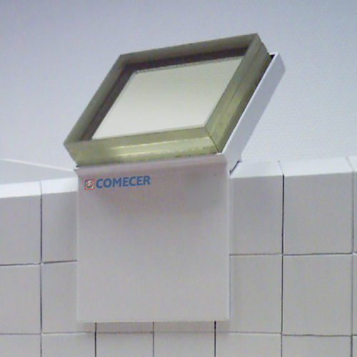 Pannello schermante di radioprotezione raggi X - LKV series - Comecer - da banco / con finestra