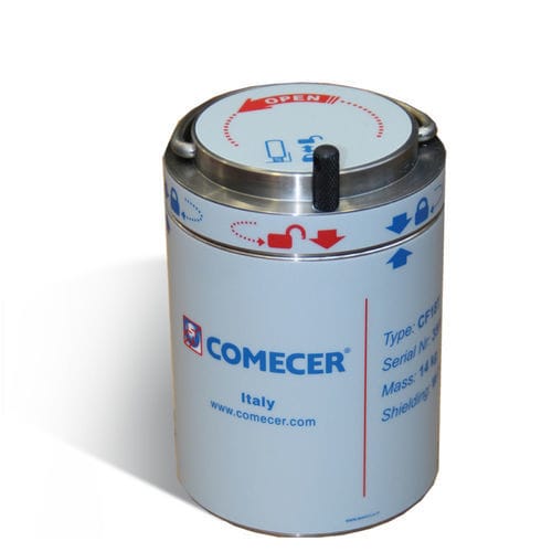 Contenitore per trasporto di materiale radioattivo - CF18-T  - Comecer - blindato