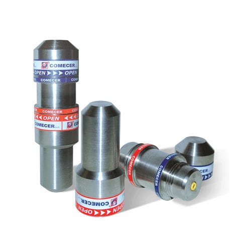 Contenitore per trasporto di materiale radioattivo - SSC - Comecer - per siringhe / in tungsteno / blindato