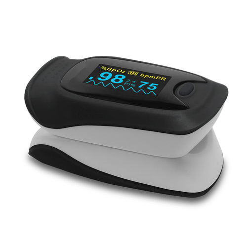 Pulsossimetro da dito - BES-500D - Besco Medical - senza fili / OLED