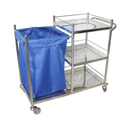Carrello medico - BES-PM042 - Besco Medical - per uso generale / di trasporto / in acciaio inossidabile