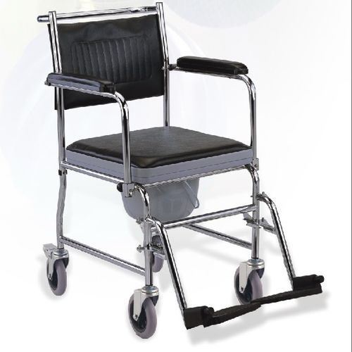 Sedia da toilette con braccioli - BES-BS053 - Besco Medical - con secchio / con rotelle / con poggiapiedi