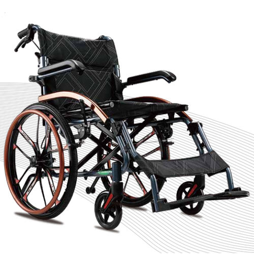 Sedia a rotelle manuale - WL052 - Besco Medical - da esterno / da interno / pieghevole
