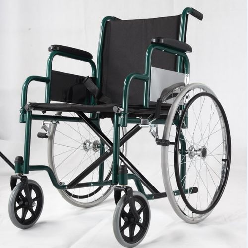 Sedia a rotelle manuale - BES-WL058 - Besco Medical - da esterno / con poggiagambe / telaio in magnesio