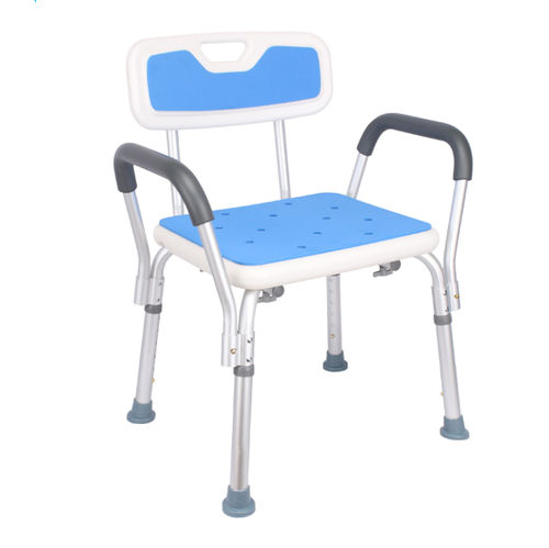 Sedia da doccia con braccioli - BES-BS021 - Besco Medical - con schienale