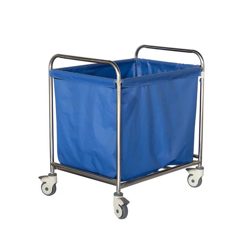 Carrello portabiancheria per sacchi sporchi - BES-PM044 - Besco Medical - medico / da trasporto / 1 sacco