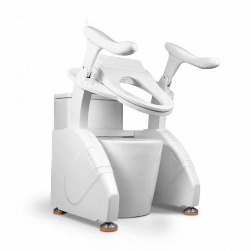 Sollevatore per WC con braccioli - BES-STS07 - Besco Medical - elettrico / con batteria / per bagno