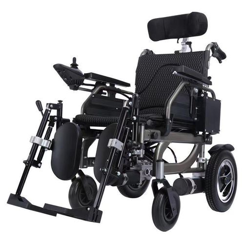 Sedia a rotelle elettrica - BES-WL800 - Besco Medical - da esterno / da interno / con poggiagambe