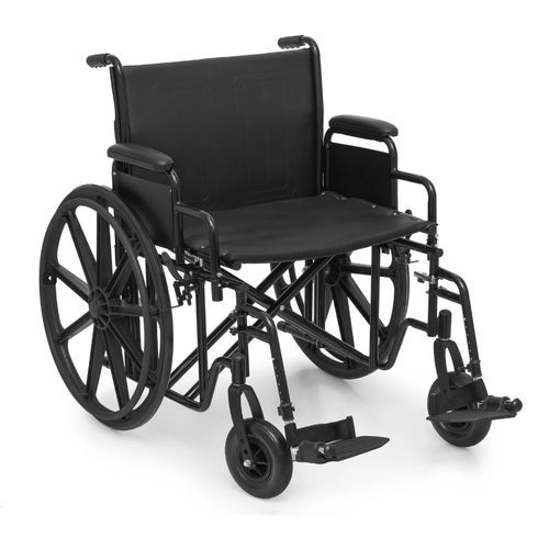 Sedia a rotelle manuale - BES-WL108 - Besco Medical - da esterno / da interno / con poggiagambe