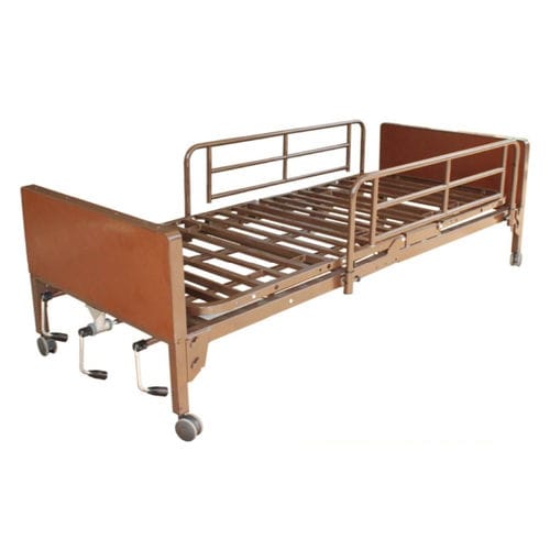Letto per cure domiciliari - BES-HB036 - Besco Medical - manuale / ad altezza regolabile / inclinabile