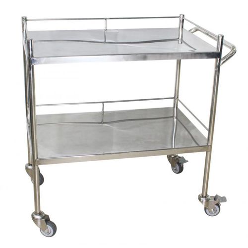 Carrello medico - BES-PM040  - Besco Medical - per strumenti / di trasporto / in acciaio inossidabile