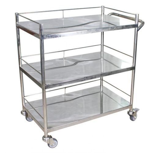 Carrello medico - BES-PM041 - Besco Medical - per strumenti / di trasporto / in acciaio inossidabile