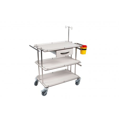 Carrello medico - 310612 - TIMO - per uso generale / per apparecchio / portarifiuti