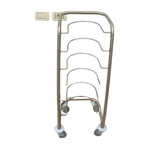 Carrello portapadelle - 300800 - TIMO - medico / di trasporto / in acciaio inossidabile