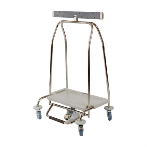 Carrello medico - 300020 - TIMO - di trasporto / portarifiuti / in acciaio inossidabile