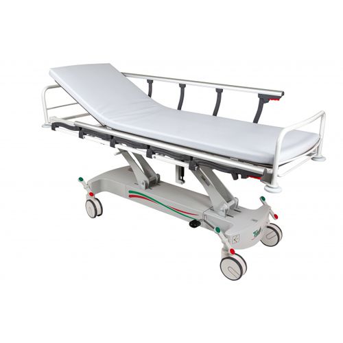 Barella con carrello idraulica - 151000 - TIMO - da trasporto / ad altezza regolabile / Trendelenburg