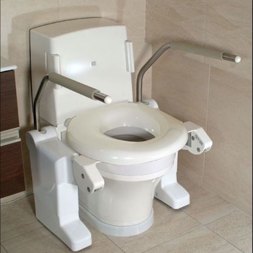 Rialzo per WC con braccioli - Aerolet - Total Hygiene - bariatrico / elettrico