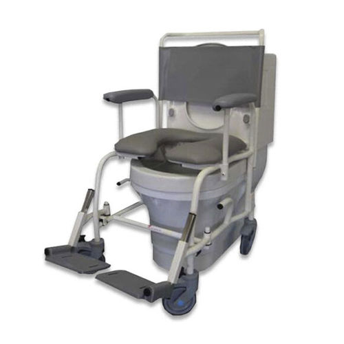Sedia da doccia con braccioli - T40 Auto - Total Hygiene - con rotelle / con poggiapiedi / con schienale