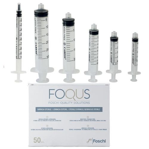 Siringa in polipropilene - Foqus  - Foschi - veterinaria / 1 ml / 10 ml