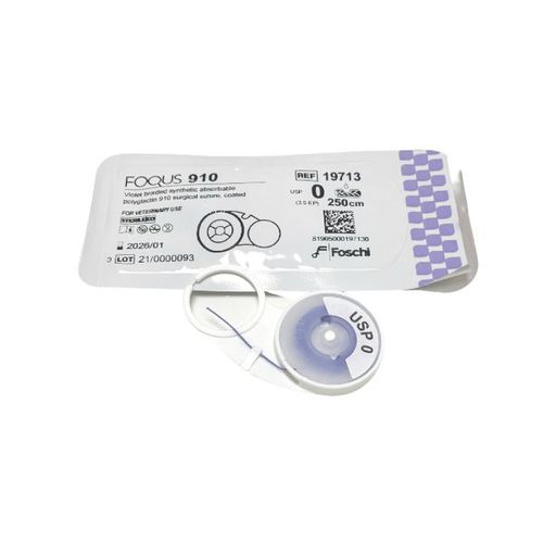 Filo di sutura assorbibile - Foqus  910 - Foschi - per chirurgia veterinaria