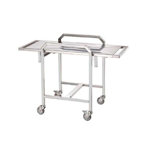 Barella con carrello da trasporto - Foschi - Foschi - manuale / veterinaria / in acciaio inossidabile