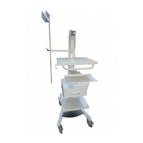 Carrello per endoscopio - 00012248 - Foschi - in alluminio / in metallo / con supporto per schermo