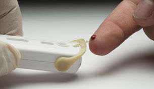 Test rapido della malaria - AtomoRapid™ - Atomo Diagnostics - di Plasmodium / di sangue