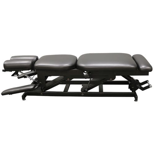 Lettino per chiropratica idraulico - ErgoBasic - PHS Chiropractic - con braccioli / con schienale ad altezza regolabile / a 4 sezioni