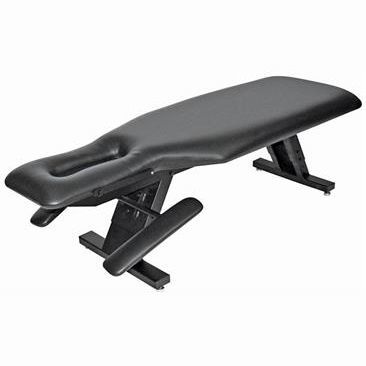 Lettino per chiropratica meccanico - ErgoBench - PHS Chiropractic - con braccioli / con schienale ad altezza regolabile / a sezione unica