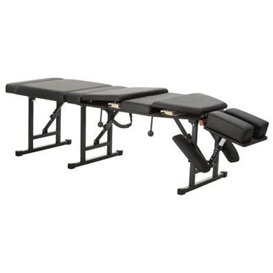 Lettino per chiropratica meccanico - Basic Pro - PHS Chiropractic - portatile / con braccioli / con poggiatesta