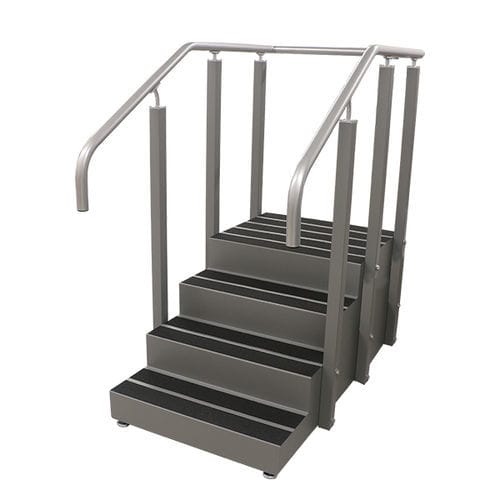 Scale per riabilitazione diritta tipo ponte - PTST-002-AHR-A - PHS Medical - con 2 corrimani