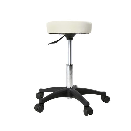 Sgabello per ambulatorio - VIVACE - ComfortSoul - ad altezza regolabile / con rotelle / nero