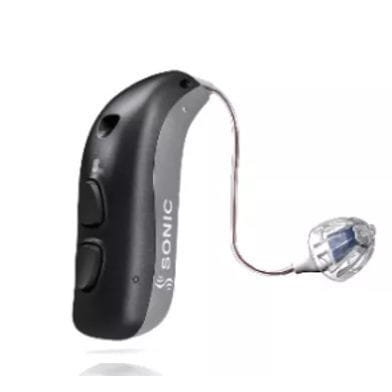 Audioprotesi mini RIC - Radiant - Sonic - bluetooth® / ricaricabile / marrone