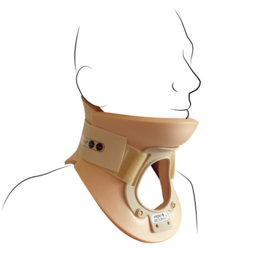 Collare cervicale Philadelphia - 010-06S/PHP-T2S - Groupe Lépine - C4 / con mentoniera / con apertura per tracheotomia