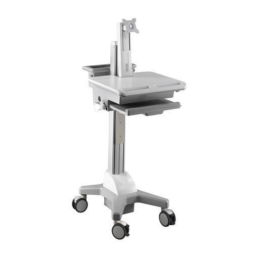Carrello per telemedicina ad altezza regolabile - PCART-D2-W120-N-R1  - BriteMED Technology