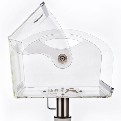 Culla pediatrica per gemelli - MaBim Twins 52.120MB - Leura - ad altezza regolabile / con rotelle / con scomparti