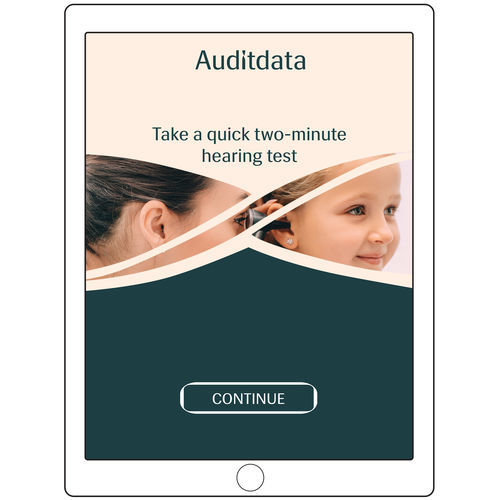 Applicazione iOS di rilevamento - Auditdata - Auditdata - di audiometria