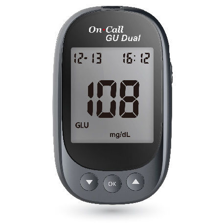 Glucometro automatico - On Call GU Dual - ACON DIABETES CARE - acido urico