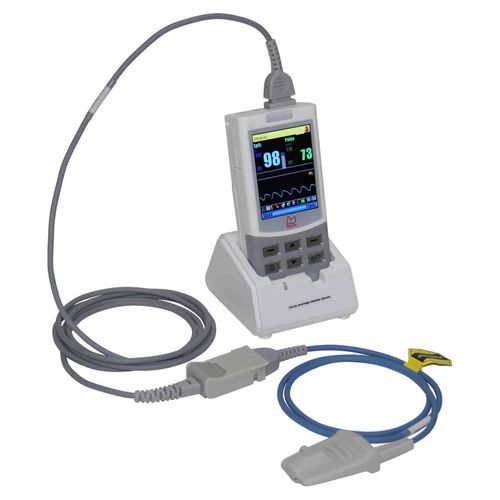 Pulsossimetro palmare - MD300M - JG Moriya - medico / bianco