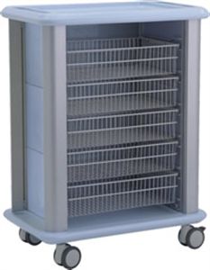 Carrello per cestelli di sterilizzazione - LP1800, LP1810 - LANCO LTDA. - di trasporto / struttura chiusa