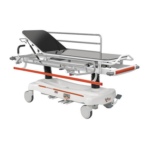 Barella con carrello da trasporto - VLT-714 - Vallitech Móveis Hospitalares - di emergenza / idraulica / pneumatica