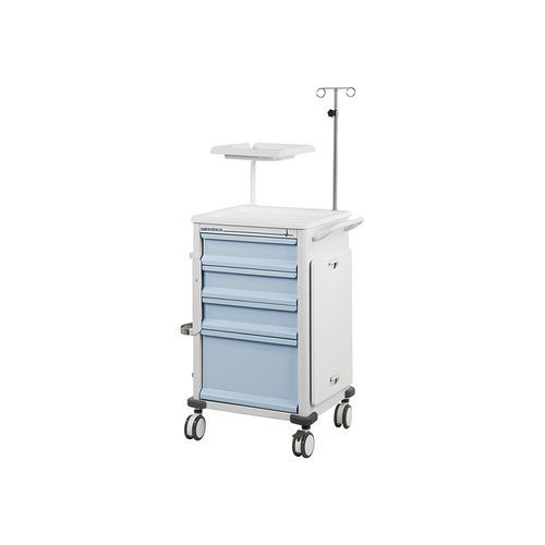 Carrello di emergenza - VLT-323 - Vallitech Móveis Hospitalares - portabombole di ossigeno / per defibrillatore / per trattamenti