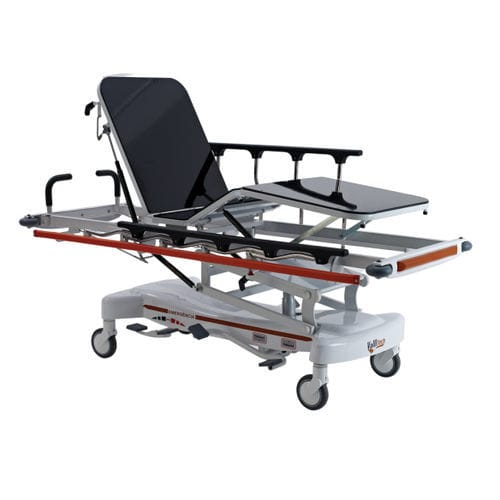 Barella con carrello da trasporto - VLT-715 - Vallitech Móveis Hospitalares - di emergenza / idraulica / pneumatica