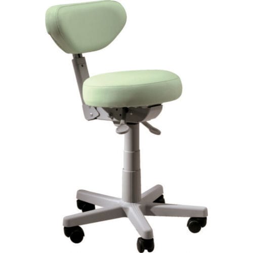 Sgabello pneumatico - VLT-501 - Vallitech Móveis Hospitalares - per ambulatorio / ad altezza regolabile / girevole