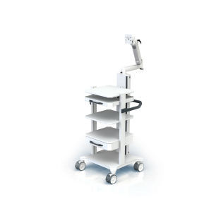 Carrello medico - symbio - ALPHATRON MEDICAL GmbH - di isolamento / con cassetti / con ripiano